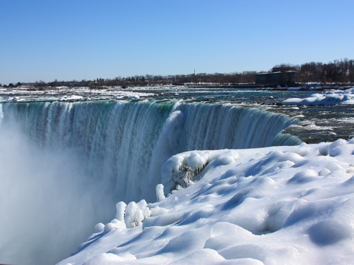 Niagara Falls im Winter