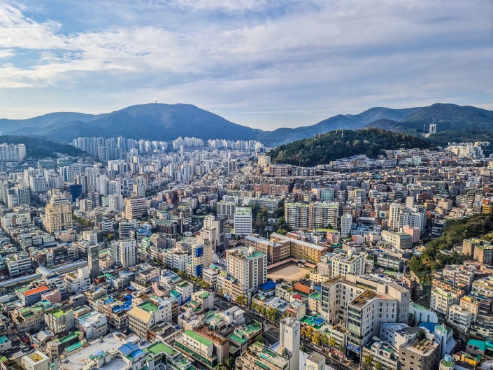 Suwon und Busan